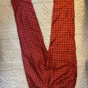 Vintage J.Crew cafe capri silk foulard pants